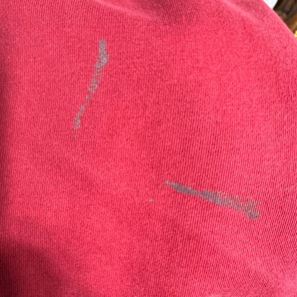 Artisans Womens Hoodie Hooded Pullover Sweatshirt Camp Forest Springs Red Medium - Picture 9 of 9